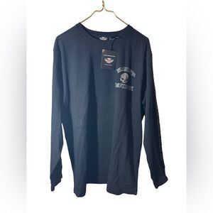 NEW HARLEY DAVIDSON | l/s black shirt large